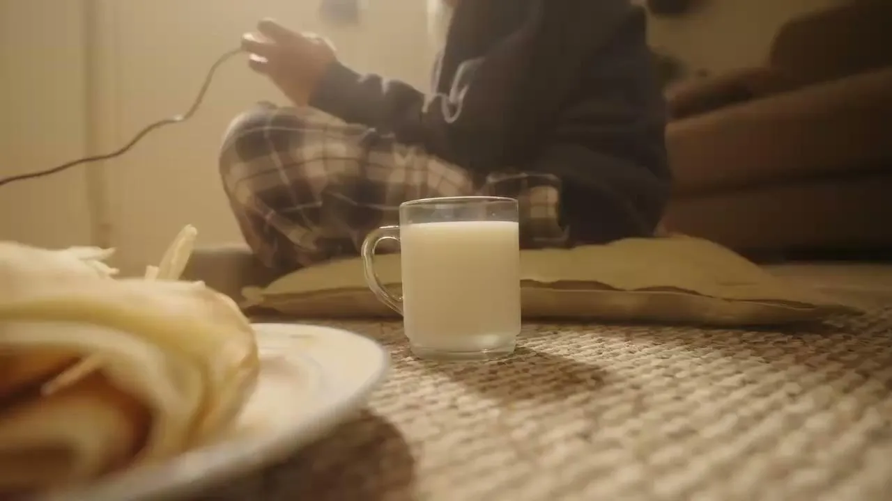 A cinematic still from the Art Media campaign showing a dream becoming reality