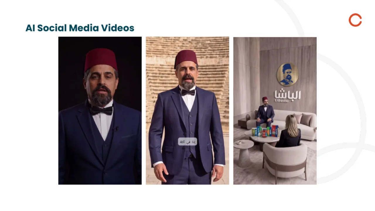 The ElBasha AI-powered digital brand character